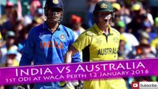 Watch India vs Australia Cricket Playing Score 2017 | Sports News. Video