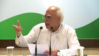 Watch AICC Press Briefing By Kapil Sibal at Congress HQ, September 22, 2017 Video