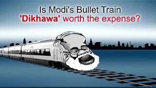 Watch Is Modi's Mumbai-Ahmedabad Bullet Train 'Dikhawa' worth the expense? Video
