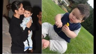 Watch Taimur Ali Khan's latest photos Super | Taimur Ali Khan Celebrating Mommy Kareena Kapoor's Birthday Video