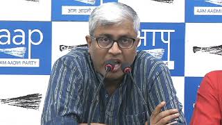 Watch Aap Leader Ashutosh Brief Media on BHU Incident Video