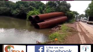 Watch PIPES FILLED IN GANPATI VISARJAN AREA DUE TO ONGOING WORKS OF THIRD POOL Video