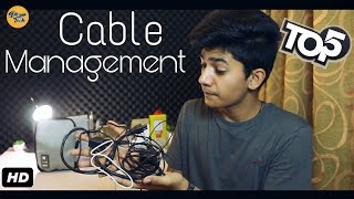 Watch Top 5 Accessories which will help in Cable Management l In Hindi l Giveaway!! Video