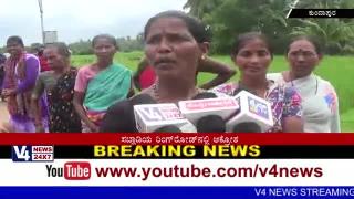 Watch Protest against Sabladi Ringroad Sanding in By the Kundapura Villagers Video