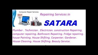Watch Get Home Repairing Services in SATARA  city.  All technical solutions at home. Video