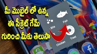 Watch Hidden Unknown secret Game In Android easter egg Telugu Video