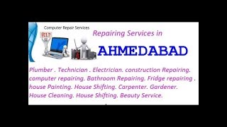 Watch Get Home Repairing Services in AHMEDABAD    city.  All technical solutions at home. Video