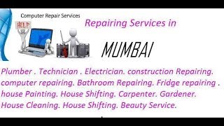 Watch Get Home Repairing Services in MUMBAI  city.  All technical solutions at home. Video
