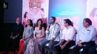 Watch Shaadi Me Zarur Ana Official Trailer Launch - Rajkumar Rao, Kriti Kharbanda Video
