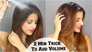 Watch How to Use Dry Shampoo On Greasy Hair & Add Volume/ Oily Hair Tips & Tricks Video