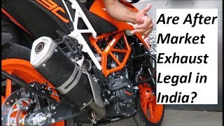 Watch Are After Market Exhaust Legal in India? Explained. Video