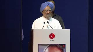 Watch Former PM Manmohan Singh's speech at the launch of Ex-president Pranab Mukherjee's book Video