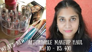 Watch Whats new in Affordable?? | Affordable Makeup Haul Rs. 10 to Rs. 400 | Nidhi Katiyar Video