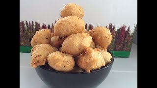 Watch Lentils Fritters Recipe | Vadai Dal Pakora Bhajiya | Easy Medu Vada Bites Recipe Video