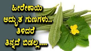 Watch à²¹à³€à²°à³†à²•à²¾à²¯à²¿ à²…à²¦à³à²¬à³à²¤ à²—à³à²£à²—à²³à³ | Health Tips in Kannada | Top Kannada TV Video