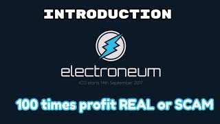 Watch Electroneum.com ICO Introduction & 100X Profit real or scam review in HINDI Video
