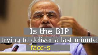 Watch Is Mr Modi feeling the heat in Gujarat ? Video