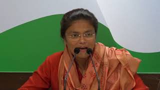 Watch AICC Press Briefing By Sushmita Dev at Congress HQ, October 24, 2017 Video