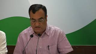 Watch AICC Press Briefing By Ajay Maken at Congress HQ, October 27, 2017 Video