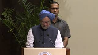 Watch Former PM Manmohan Singh speech at Indira Gandhi Award for National Integration Video