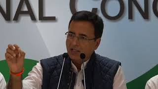 Watch AICC Press Briefing By Randeep Surjewala at Congress HQ, November 6, 2017 Video