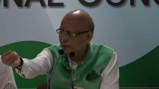 Watch AICC Press Briefing By Abhishek Singhvi at Congress HQ, November 10, 2017 Video