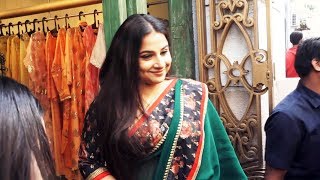 Watch Gopi Vaid Store Unveiling Tumhari Sulu Special Design | Vidya Balan, Manav Kaul Video