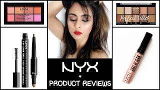 Watch NYX PRODUCTS REVIEW ( TRYING OUT NEW MAKEUP) Video