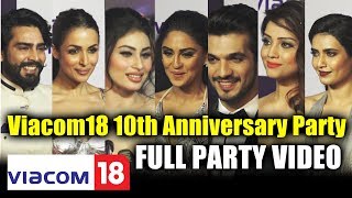 Watch Star Studded Viacom 18 10th Anniversary Party | Grand Celebration | Biggest Party Of The Year Video
