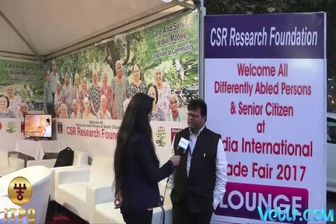 Watch CSR Research Foundation - Welcome All Differently Abled Persons & Senior Citizen at 37th India International Trade Fair 2017 Video