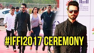 Watch Shahid Kapoor GRAND ENTRY At Opening Ceremony Of International Film Festival 2017 Video