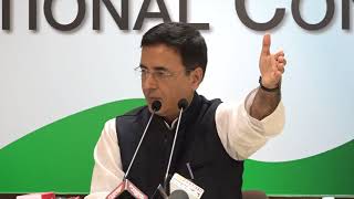 Watch AICC Press Briefing By Randeep Surjewala on Congress Working Committee Video