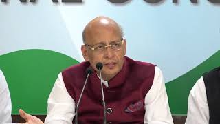 Watch AICC Press Briefing By Abhishek Singhvi at Congress HQ, November 23, 2017 Video
