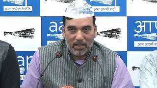 Watch Aap Delhi Convenor Briefs media on AAP's Foundation Day Video