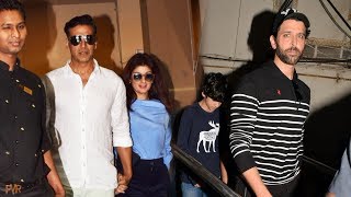 Watch Akshay Kumar And Hrithik Roshan SPOTTED At PVR Juhu Video