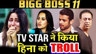 Watch Television Stars ANGRY Reaction On Hina Khan's Behaviour In Bigg Boss 11 Video