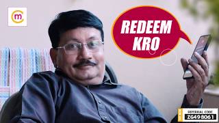 Watch Mishra Ji's Funny Interaction with Call Centre Guy | Comedy | mChamp Joining Referral Code ZG498061 Video