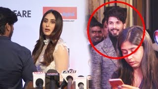 Watch Kareena Kapoor LEAVES Interview On Ex-Boyfriend Shahid Kapoor's Entry Video
