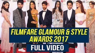 Watch Filmfare Glamour and Style Awards 2017 Red Carpet FULL HD VIDEO | Katrina, Hrithik, Kareena, Varun Video