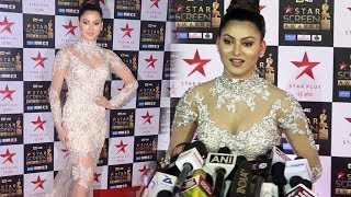 Watch Urvashi Rautela Star Screen Awards 2018 Red Carpet | Star Plus Awards Show 2018 Video