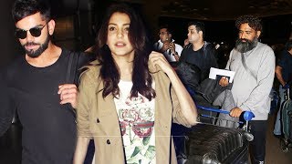 Watch Anushka Sharma LEAVES MUMBAI TO MARRY Virat Kohli In Italy Video