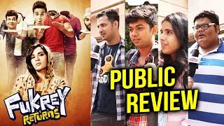 Watch Fukrey Returns PUBLIC REVIEW | First Day First Show | Pulkit, Varun, Ali Fazal, Manjot Singh, Riccha Video