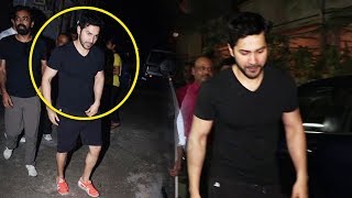 Watch Varun Dhawan Spotted At Shoojit Sircar Office Video