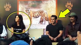 Watch Salman And Katrina Kaif Grand Entry At Bina Kak Book Launch Silent Sentinels Of Ranthambhore Video