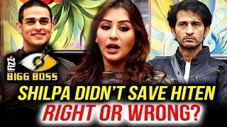 Watch Did Shilpa Shinde PLAYED DIRTY By Not Saving Hiten Tejwani? | Bigg Boss 11 Video