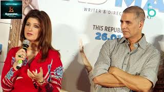 Watch Shocking: Akshay Was Not A First Choice For Padman Says Twinkle Khanna Video