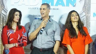 Watch Aaj Se Teri Song Launch | PADMAN | Akshay Kumar, Radhika Apte, Twinkle Khanna Video