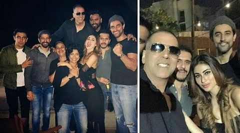 Watch Akshay Kumar's 'Gold' Movie Wrap Up Party | Mouni Roy, Farhan Akhtar, Ritesh Sidhwani Video