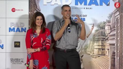 Watch Twinkle Khanna Reveals Akshay Was Not The First Choice For PadMan Video