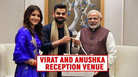 Watch WATCH! Anushka Sharma and Virat Kohli's Delhi reception venue is jaw-dropping Video